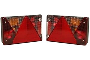 FKANHÄNGERTEILE Aspöck multipoint 4 - kit de lumière - lumière à droite et à gauche 7 pôles