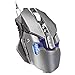 Produktbild YZYL E-Sport mechanische Gaming-Maus, Sieben Tasten mit Sieben Geschwindigkeiten 4000DPI einstellbar, geeignet für Spielwettbewerb 128 * 80 * 42mm-Grey