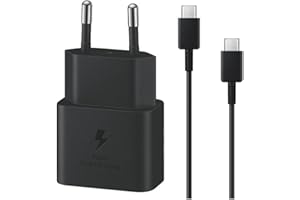 TELEFONMAX 25W Schnellladegerät USB C Ladegerät XL 1.5M USB C Ladekabel Adapter Netzteil für Samsung Galaxy A55 A54 A35 A34 A25 A16 A15 A53 Galaxy S25 S24 S23 S22 S21 Tab A9 A9+ S9 S8
