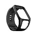 Produktbild Fcostume Silikonband Riemen Ersatzarmband Sportarmband Wristband für TomTom Adventurer/Runner 2 3 / Spark 3 (Schwarz)