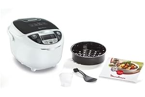 Moulinex MK708E10 Multicuiseur 15 en 1 Blanc