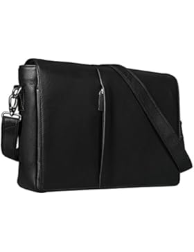 STILORD 'Joel' Messenger Bag Leder Herren Damen Umhängetasche Aktentasche Uni Messenger Bag Büro Office Vintage...