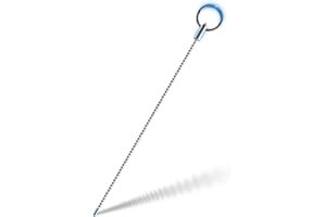 Dilatador uretral BDSMJOY de acero inoxidable de 245 mm, dilatadores uretrales flexibles para hombres, tapón para el pene, juguete sexual para estimulación de próstata (Φ6mm)