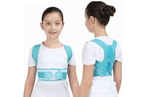 YZJL Spallacci Regolabili Bambini Correttore Di Posizione Posteriore Della Cinghia Di Sostegno Dei Bambini Ortopedico Corsetto For Kids Colonna Vertebrale Lombare (Color : Blue, Size : S)