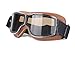 Produktbild Coniea Motorrad Brille Motorradbrille TPU Sportbrille Herren Windschutz Sicherheitsbrillen Braun
