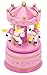 New Classic Toys Carousel Music Box (Pink)