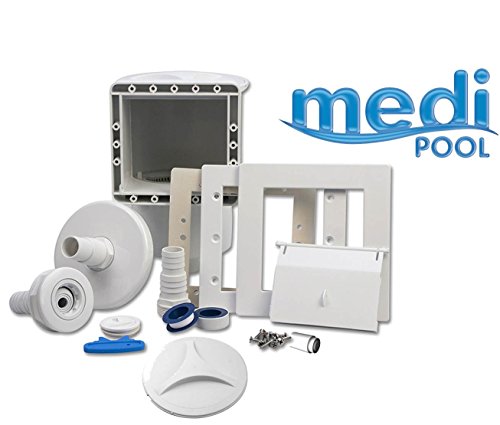 mediPOOL - Einbauskimmer Set mit umfangreichem Zubehör