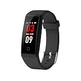 Prevently Unisex W8 0.96 '' 4.0 TFT Smart Armband Bluetooth Fitness Schrittzähler Sitzende Erinnerung