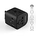 Produktbild Reise Steckdosenadapter, Romoss Universal Ladegerät für über 150 Länder ( US/UK/EU/AU usw.) Reiseadapter mit 3 USB-Ladeport & USB Type-C Output, Kompakt Reisestecker Adapter mit Schmelzsicherung und Überspannungsschutz