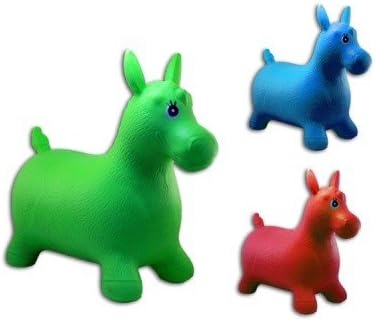 1x - inflatable toy horse jumper 60cm - Quality COOLMINIPRIX®