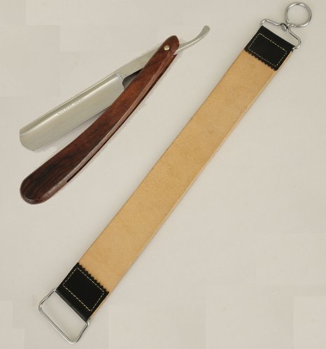 Shaving razors & Leather Sharpening Strop for barbers