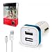 Produktbild X-One Cargador Usb Para Coche 1A/2,1A + Cable Usb #1344