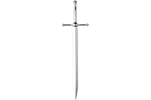 MEISH Letter Opener Envelope Openers Medieval Miniature Sword Letter Opener for Home School Office Use (Silver)