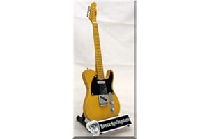 ARTSTUDIO35 BRUCE SPRINGSTEEN Guitare Miniature The Boss avec médiator