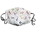 Produktbild Watercolour Animal Tangrams Anti Dust Mask Anti Pollution Washable Reusable Mouth Masks