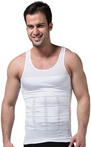 Men's Slimming Vest Warm Instant Weight Loss Belly Fat Love Handles Remover Body Shaper Firms Abdomen Back Support Compression Fit