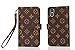 Produktbild Schutzhülle für Apple iPhone Xs Max 16,5 cm (16,5 Zoll), dreifach gefaltetes Packet mit Clip und Riemen, Leder, Geldbörsen-Stil, Kartenfächer, Geldbörsen-Stil, LV99 Max Classic Flowers