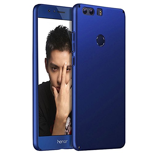 Azul PC Pl  stico Funda Case Cover y Protector de Pantalla Para Huawei Honor 8 5 2-inch Vooway   MS70072