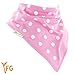 Going Dotty! Girls Spots Collection of Bandana bibs