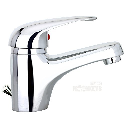 Waschtischarmatur Wasserhahn Waschbeckenarmatur Einhebelmischer Küche Bad Chrom