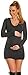 Happy Mama Women's Maternity Stretchy Knit Tunic Jumper Pullover with Hood 908p (Graphite, 8/14)
