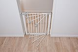 Safety 1st Auto Close Treppenschutzgitter, selbstschließend aus jedem Winkel, Türschutzgitter zum Klemmen, weiß, bis 136 cm verlängerbar - 3