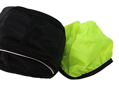 Disconano Fahrrad-Lenkertasche mit regendichter Schutzhaube - 6
