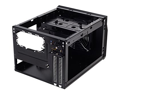 SilverStone SST-SG06BB-Lite – Sugo Mini-ITX kompaktes Cube Gehäuse, schwarz - 2