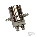 Produktbild 1 xFassung BAY15D - Sockel für BAY-15D Lampen 12V 24 Volt für Lampe - Positionslampe mit Bajonettverschluss mit starker Feder & Schraubbefestigung Ø 30mm Bohrung für Schraube - Fassung BAY 15-D