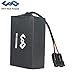 Produktbild E-Bike Lithiumbatterie 52V 25AH Wasserdichte Batterie mit Ladegerät für 48V 750W-1500W Motor (52V 25AH)