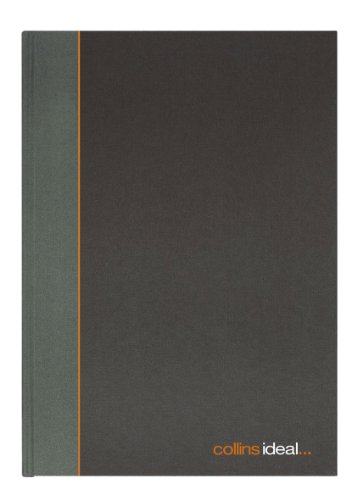 Collins Ideal 6424 - Cuaderno para cuentas (encuadernación rígida, 192 páginas, lineado)