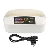 Incubadoras de huevos totalmente automáticas 32 Incubadoras de aves de corral de pollo y ganso con bandeja para huevos.