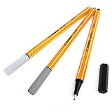 Cada bolígrafo escribe una fina línea de 0,4 mm perfecta para escritura fina, dibujo y dibujo.