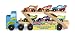Melissa & Doug 12759 Mega Race Car Carrier Toy