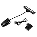 Produktbild Clip auf Buch Licht tragbare 10 LED Clip-On Notenständer Clamp Leselicht USB wiederaufladbare gute Augenschutz Helligkeit für Nacht lesen AC 110V ~ 220V(USB+Adapter)