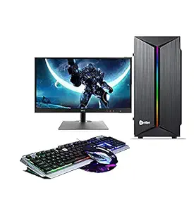 CHIST Gaming Desktop Intel Core i5 8GB, GT 710 2GB Graphic Card, 19 Full HD Monitor, Keyboard Mouse, Wi-Fi Ready to Play (120GB SSD 500GB HDD)