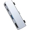 Hyper - HyperDrive 4-in-1 USB C Hub For iPad Pro - 3.5mm audio jack, USB-C Power Delivery, USB-A 3.0, 4K30Hz HDMI - Silver