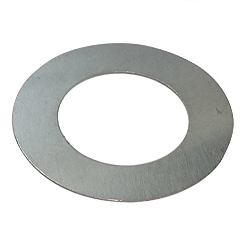 Preisvergleich Produktbild Aerzetix: 100x flache Unterlegscheibe M8 8x14mm H0.1mm DIN988 Stahl C17665