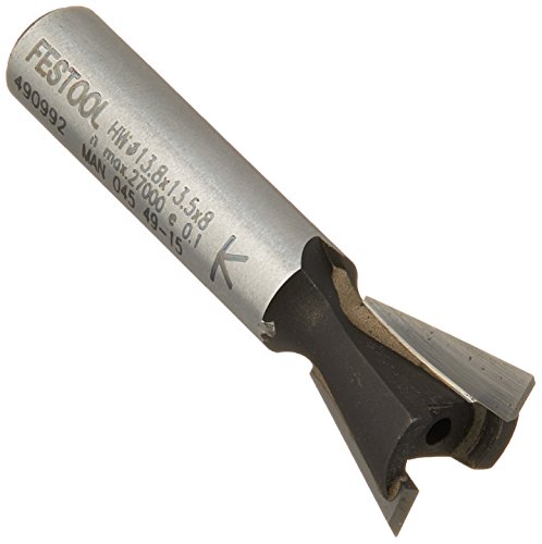 Festool 490992 Grat-/Zinkenfräser HW S8 D13,8/13,5/15º