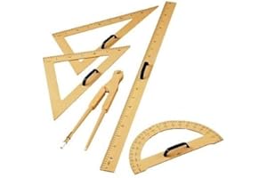 Faibo 203300 - Pack de 5 piezas para pizarra de plástico con empuñadura. Articulo no magnético