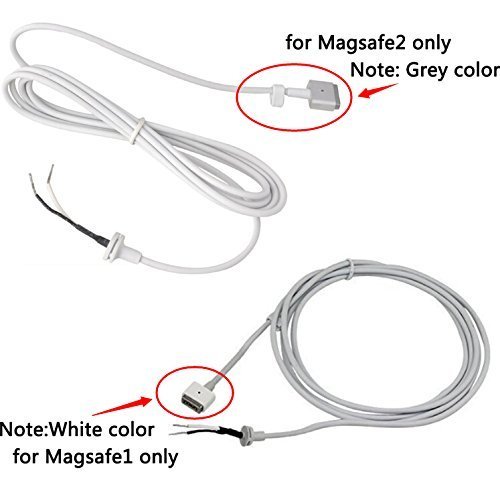 Stromkabel Ersatzkabel für MagSafe 2 Ladegerät,Kabel DC Netzteil Reparaturkabel für Apple Macbook Air Pro 85W 60W 45W, T förmiger - 5