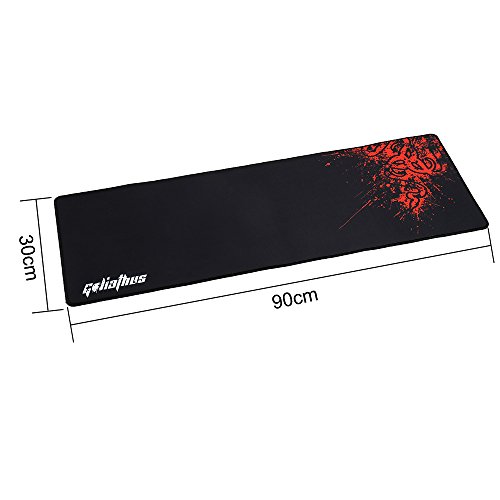 Interlink Gaming Mousepad XXL Groß Mouse Pad schwarz 90x30cm - 3