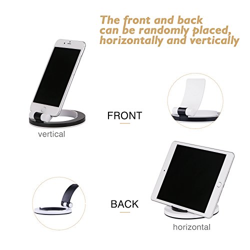 Handy StÃ¤nder, 2 StÃ¼ck einstellbar telefonstÃ¤nder iphone, Handy Halterung, Phone StÃ¤nder, Handy Halter fÃ¼r iPhone X 8 7 6 6s plus SE 5 5s 5c iPad, Samsung Galaxy HTC LG Google Smartphone Tablet