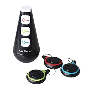 VODESON Localisateur D'Objets 2 Récepteurs - Porte-Clés Siffleur Key Finder