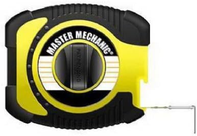 Tape Measure, High-Viz Yellow, Fiberglass, 3/8-In. x 100-Ft.