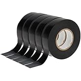 Orret Home 5 Adet Elektrik Bandı,Pvc Bant,10 Metre (Siyah)