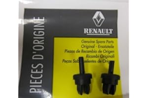 Renault Hutablagen-Clips, Originalteile, 2 Stück