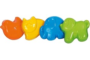 Gowi 558-57 Anna - Set de moldes de plástico para arena (4 unidades) [importado de Alemania] , color/modelo surtido