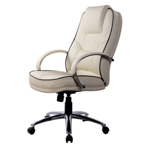 RS Soho Rome2 leather-faced executive office chair in cream