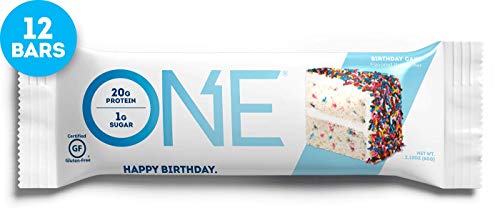 OhYeah! Nutrition One Bar Birthday Cake, 12 Count ... by Oh Yeah Nutrition